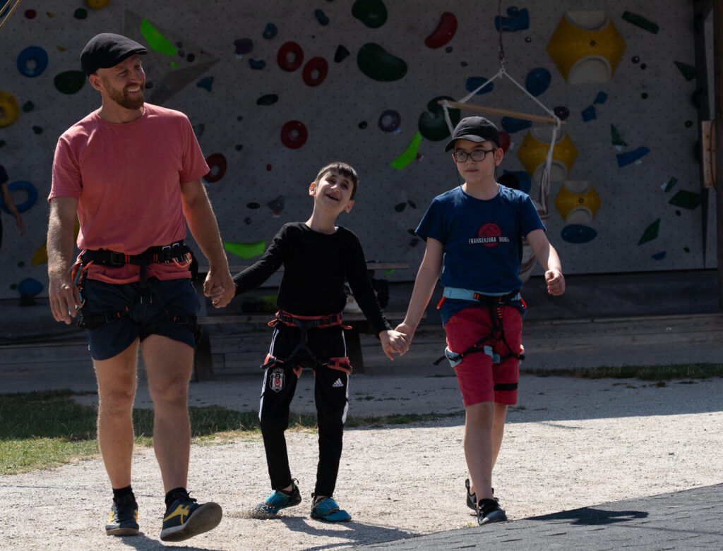 Matthias Haller Klettertrainer und Behindertenpädagoge